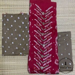 Bandhani Embroidered Suits