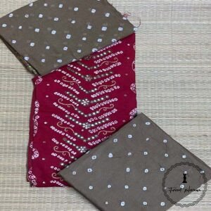 Bandhani Embroidered Suits