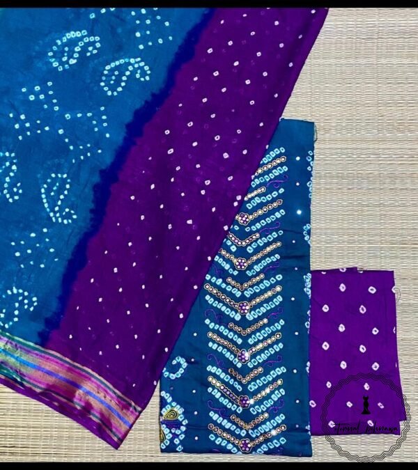 Bandhani Embroidered Suits