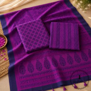 Naturally Beautiful: Bagh Print Cotton Suits Collection