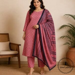 Naturally Beautiful: Bagh Print Cotton Suits Collection