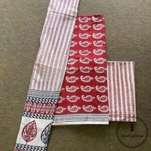 Bagh print suit