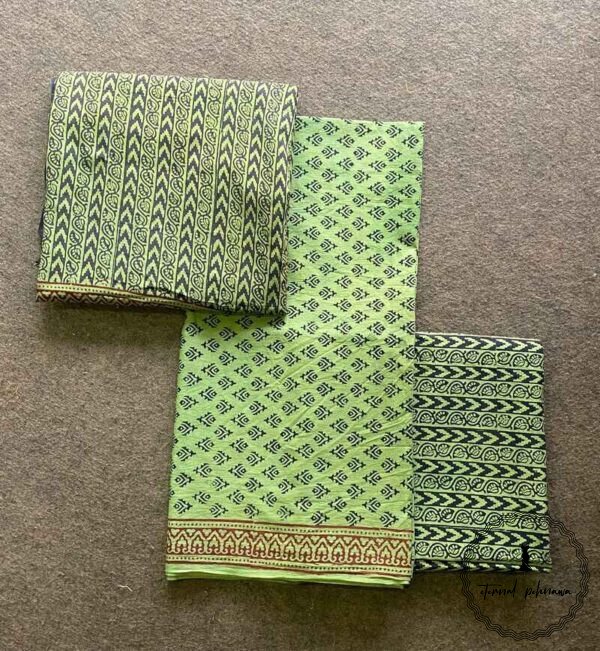 Bagh print suit