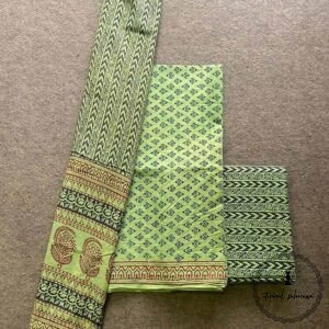 Bagh print suit