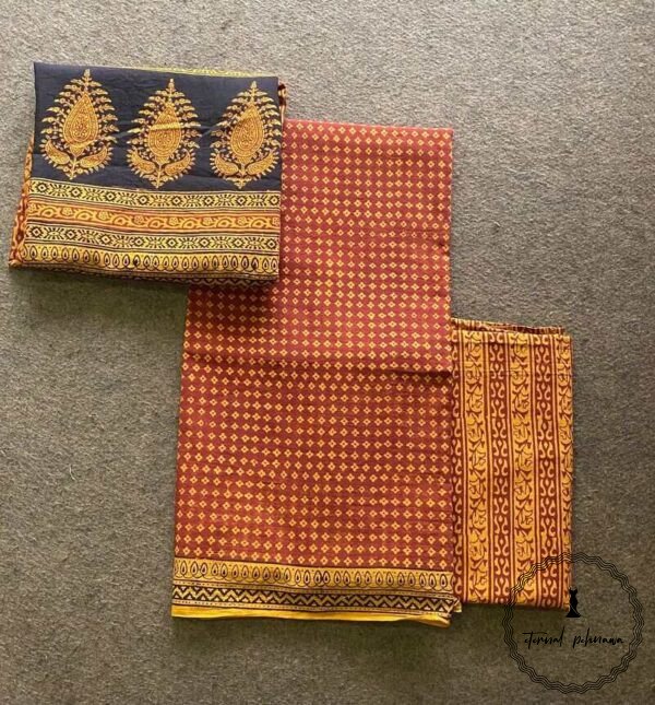 Bagh Print Suit