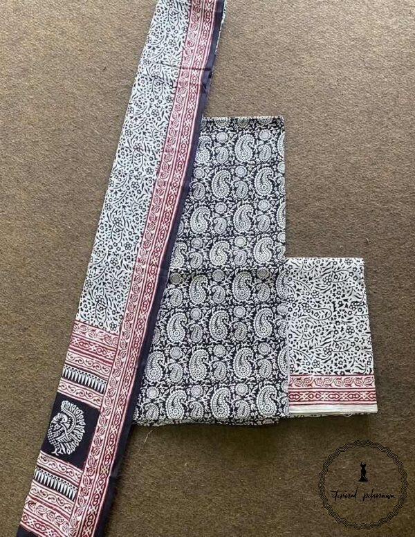 Bagh Print Suit