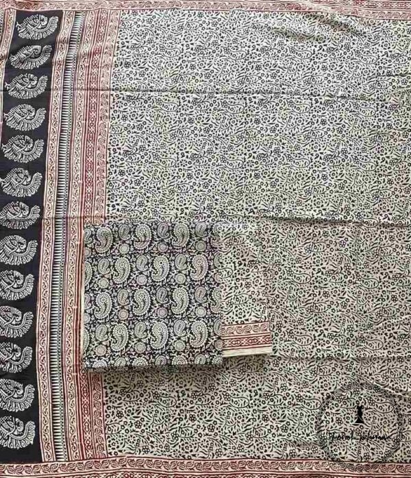 Bagh Print Suit