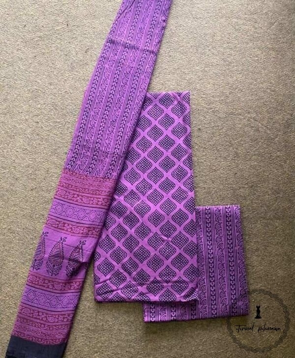 Bagh Print Suit