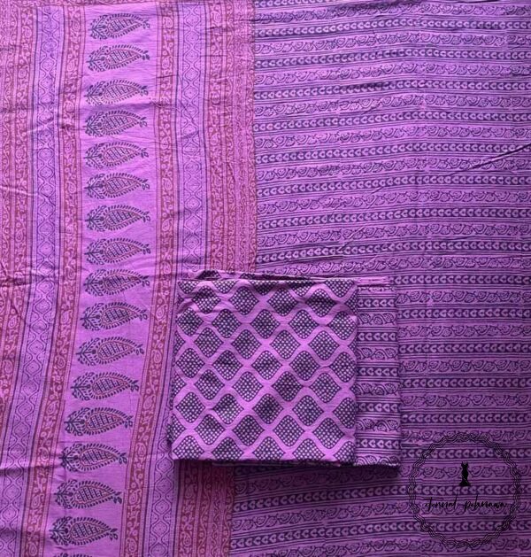 Bagh Print Suit