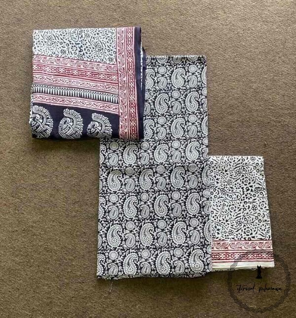 Bagh Print Suit