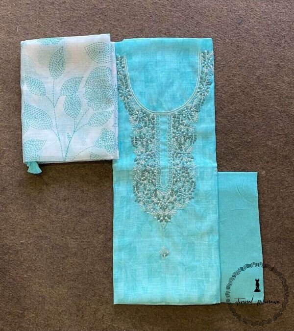 Digital print Linen suit