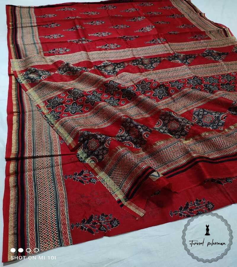 S3 Chanderi Saree