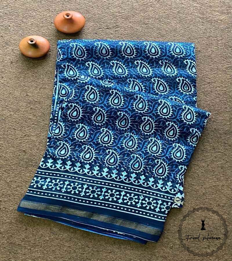 c4 Chanderi Saree