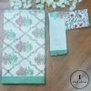 Cotton Hand Block Printed Double Bed Bedsheet