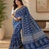 Beautiful Jaipuri Mulmul Cotton Printed Saree