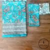 Cotton Hand Block Printed Double Bed Bedsheet