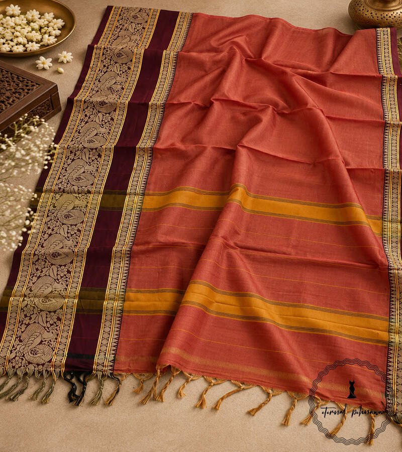 d Beautiful Narayanpet Mercerised Cotton Sarees