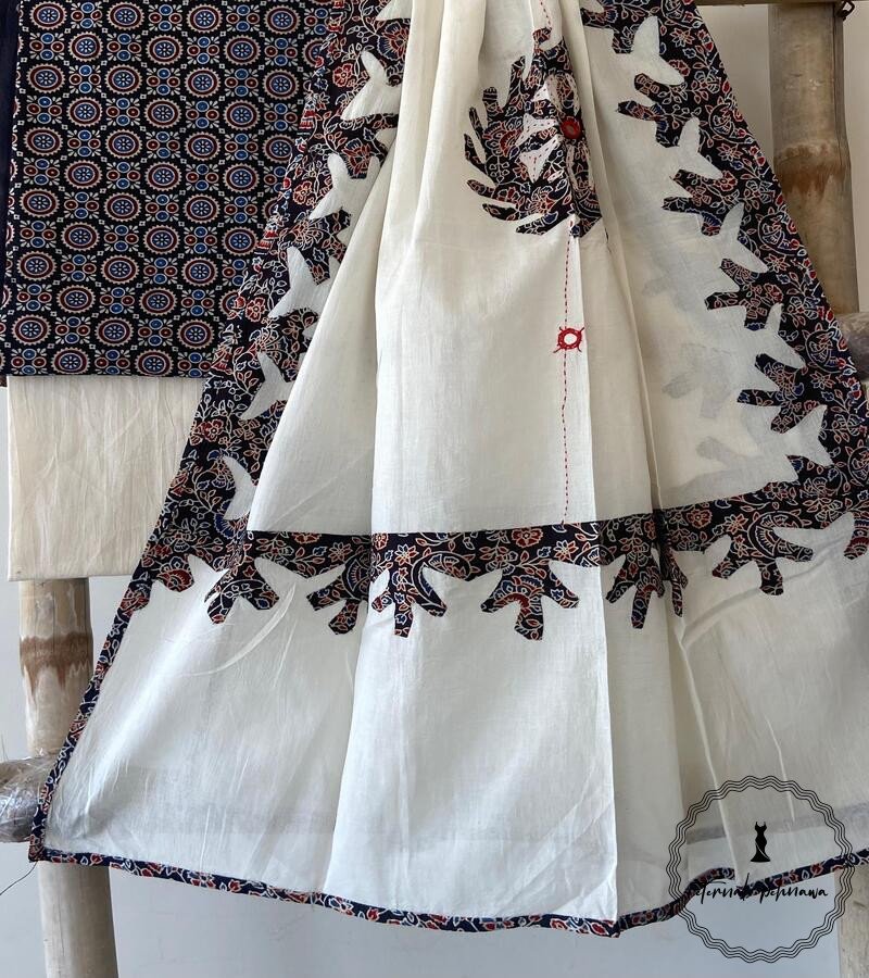 2 Cotton Ajrakh suit