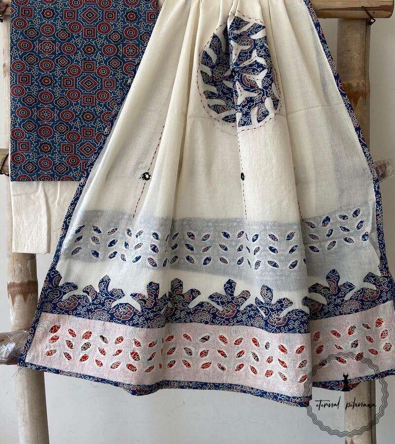 5 Cotton Ajrakh suit