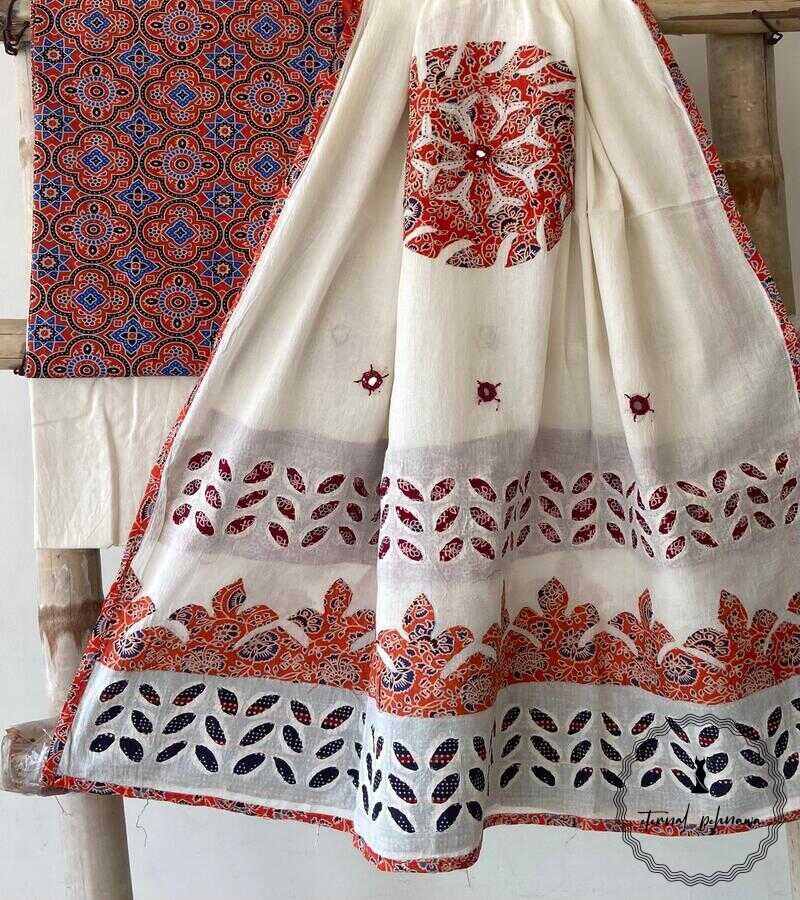 6 Cotton Ajrakh suit