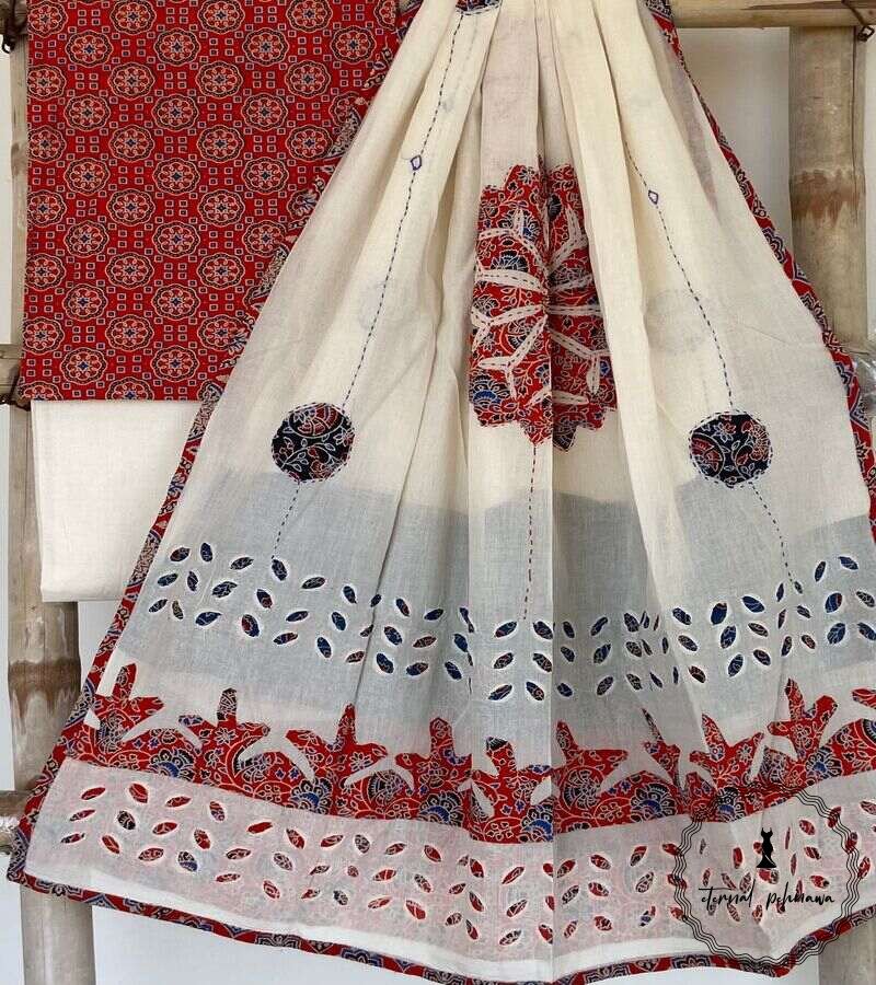 9 Cotton Ajrakh suit