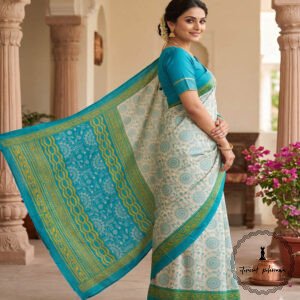 Semi Silk Tribal print