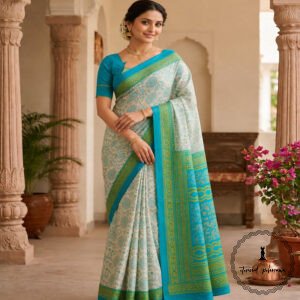 Semi Silk Tribal print