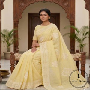 Applique Saree