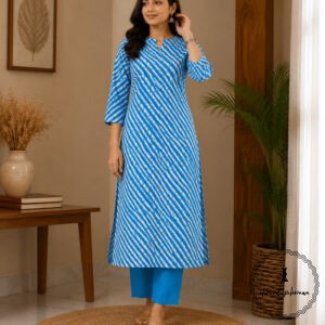 Elegant Unstitched Cotton Fabric for Kurtas