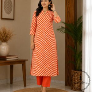 Elegant Unstitched Cotton Fabric for Kurtas