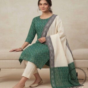 Ikkat Cotton Suit