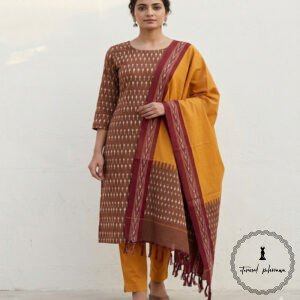 Ikkat Cotton Suit