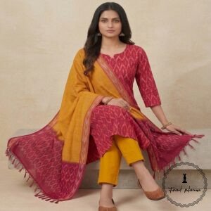 Ikkat Cotton Suit