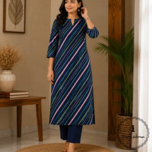 Elegant Unstitched Cotton Fabric for Kurtas