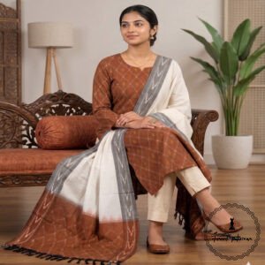 Ikkat Cotton Suit