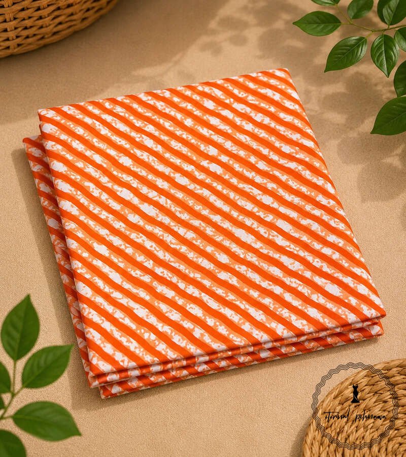 c12 Elegant Unstitched Cotton Fabric for Kurtas