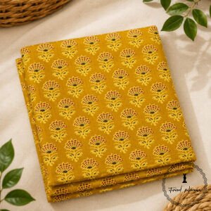 Ajrakh Cotton Fabric For Kurta
