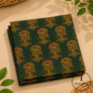 Ajrakh Cotton Fabric For Kurta
