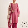 Beautiful Munga Silk Dress Material With Kantha Hand Embroidery
