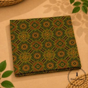 Ajrakh Cotton Fabric For Kurta