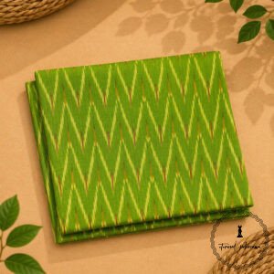 Single Ikkat Handloom Kurta Fabric