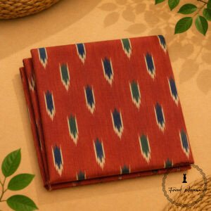 Single Ikkat Handloom Kurta Fabric