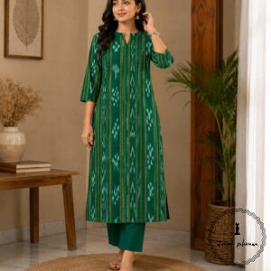 Elegant Unstitched Sambalpuri Cotton Fabric for Kurtas