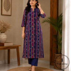 Elegant Unstitched Sambalpuri Cotton Fabric for Kurtas