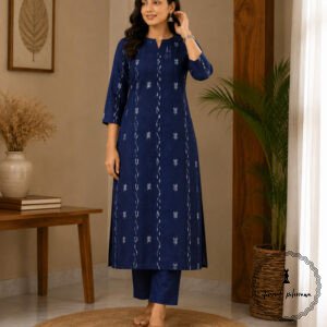 Elegant Unstitched Sambalpuri Cotton Fabric for Kurtas