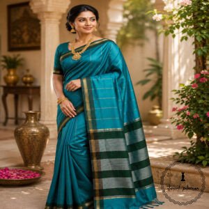 Pure Tussar Silk Saree