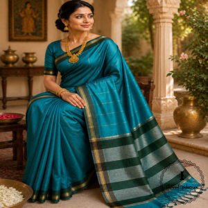 Pure Tussar Silk Saree