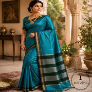 Pure Tussar Silk Saree