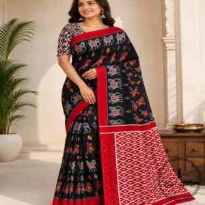 Jaipuri Mulmul Cotton Printed Saree