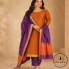 Premium Handloom Maheshwari Silk Suit Set